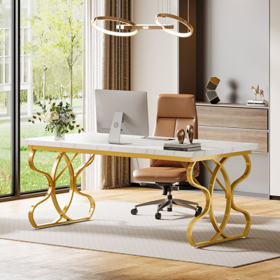 160Cm W Rectangular Executive Desk