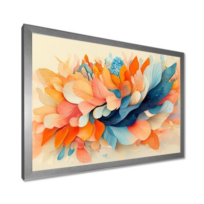 Witten Ferms Dream Botanicals Pastel Fragments I - abstrait botaniques, art mural sur toile