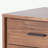 Walnut 2-Drawer Accent Table With Hairpin Legs