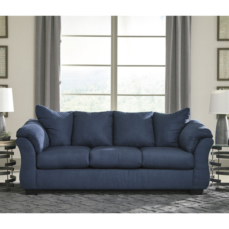 Aruca Sensations Microfiber Pillow Back Sofa