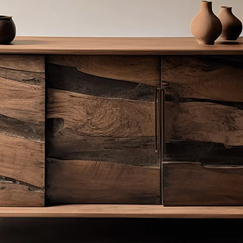 Solid Wood ideboard.