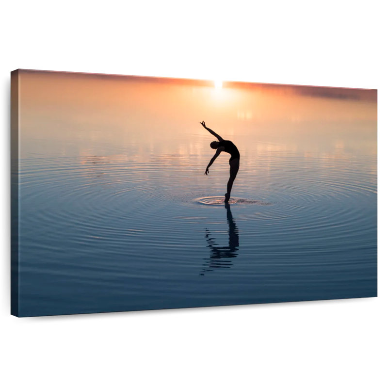 Enn Lake, reflet de la ballerine, H 26 po x l 39 po