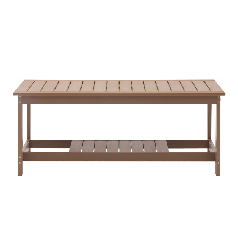Table basse d'extérieur en plastique