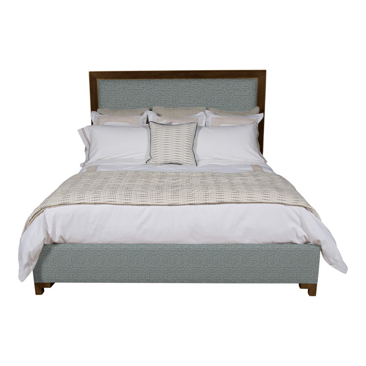 Louise/Lawrence King Upholstered Low Profile Panel Bed