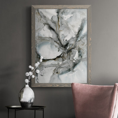 Djamel Marble Harmony Framed On Canvas Print