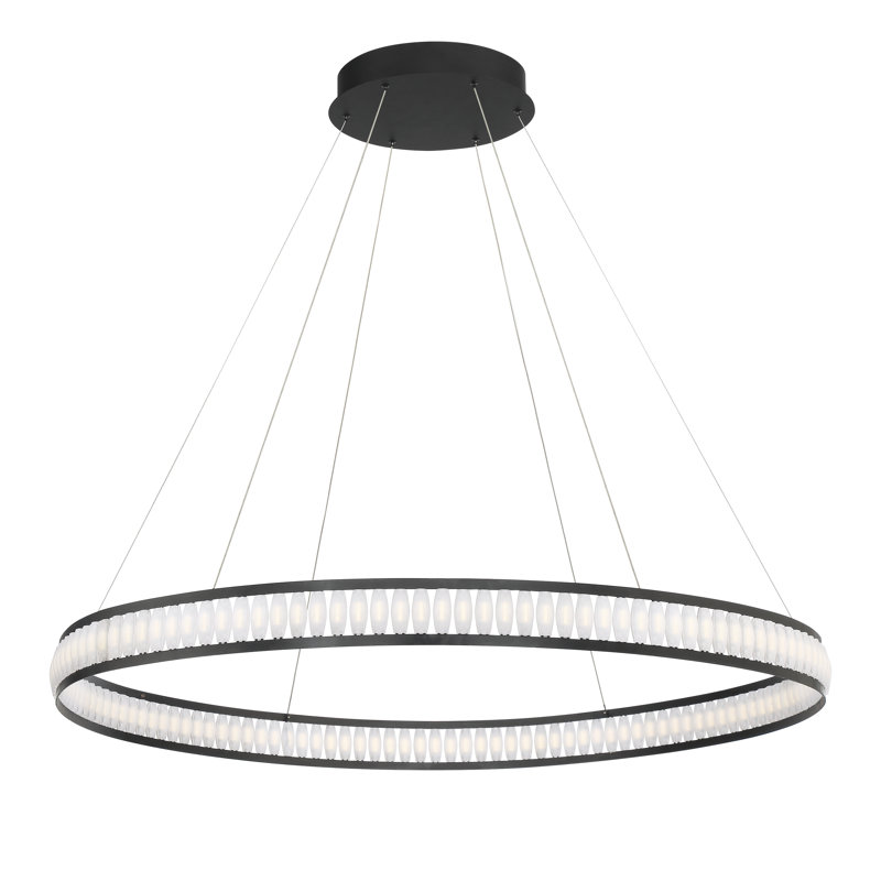 1 Dimmable LED Round / Oval Chandelier