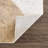 Sunny Machine Washable Modern Cream/Yellow Area Rug-70927223