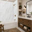 Vista - Mirroflex - Panneau mural de baignoire et douche - Blanc brillant