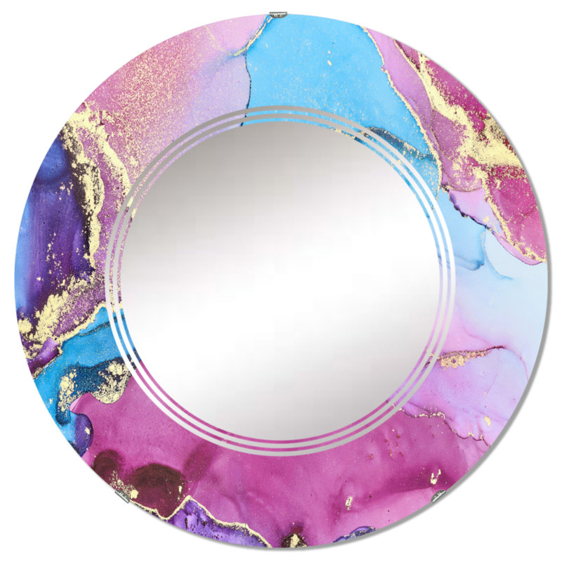 Circle Mirror, 24" x 24"