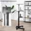 Mobile Rolling Podium Adjustable Laptop Cart