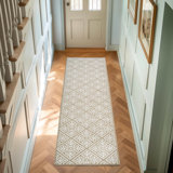 Austell Machine Woven Synthetic Geometric Area Rug