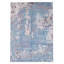 Tapis unique en laine noué à la main 9 pi x 12 pi 1 po nouvel âge Temme bleu indigo / brun / gris