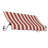 Awntech Charleston Acrylic Fabric Awning with Iron Scroll Arms-113767694-111684999