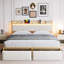 Metal Storage Bed