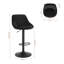 Paynter Swivel Upholstered Adjustable Height Counter Stool with Metal Frame-420153903