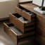 Buffet élégant à 6 tiroirs en bois massif