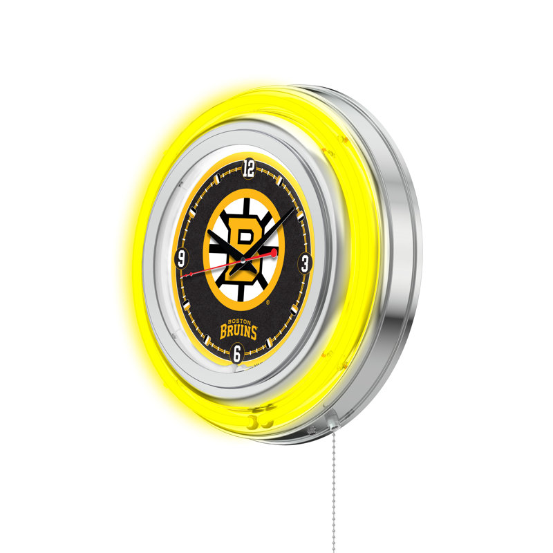 Horloge murale 15" nhl, Boston Bruins
