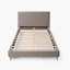 Lit plateforme tapissier - Grand