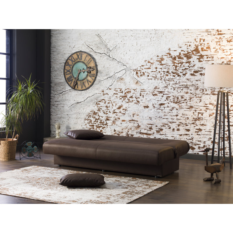 Regata Full Split Back Convertible Sofa, Brown