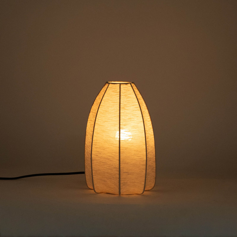 Markham Taupe Stretch Fabric Table Lamp, Taupe
