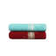 Ensemble de serviettes luxueuses 100% coton, bleu pétrole et rouge bordeaux, 19,7 po x 35,4 po | 450 g / m² pour une absorbance ultime | Lavable à la machine, doux et durable | Parfait pour le spa, la salle de bain et l'utilisation quotidienne-1685471242-1762498090
