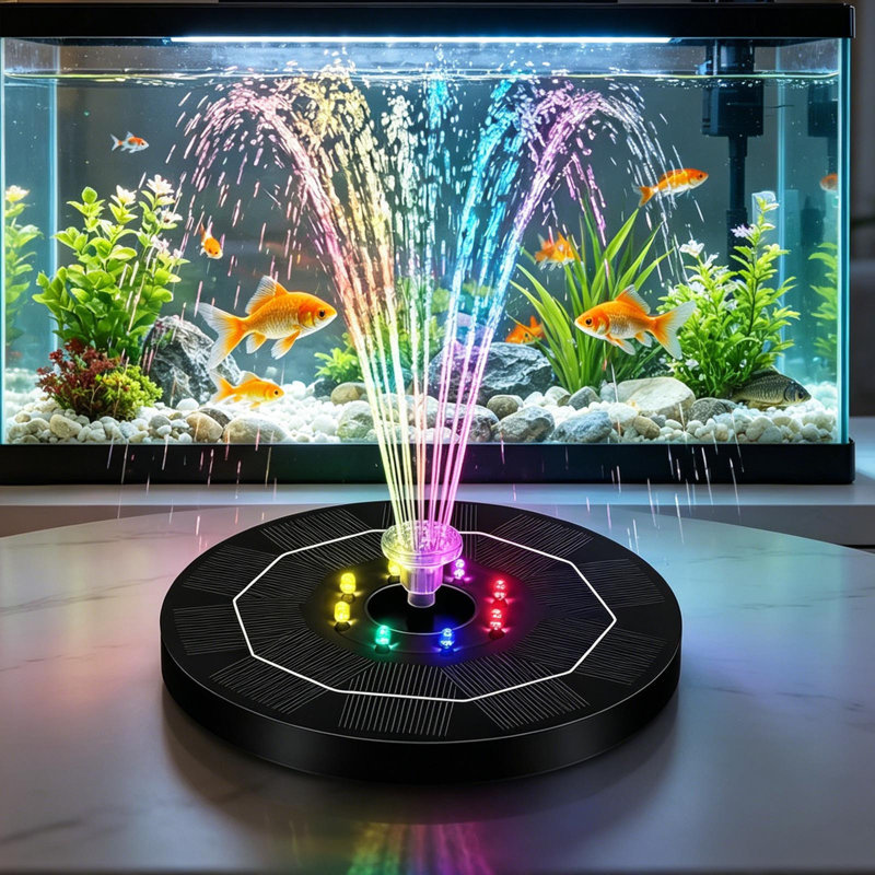 Pompes à eau flottantes pour le jardin Bird Bath, B