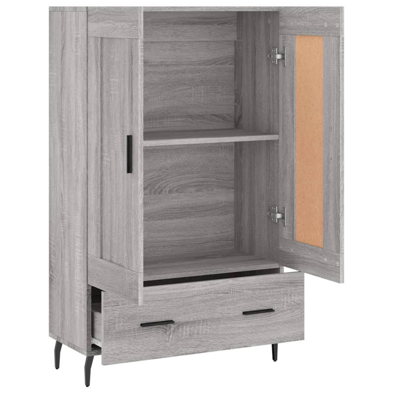 Manhold 69.5cm W 1 - Drawer Chest of Drawers, Grey Sonoma