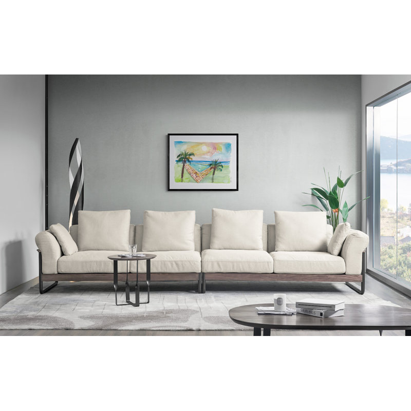 Zen Feeling Infinity Pool With View Of Caribbean Sea Print by Martina Bleichner, Wrapped Canvas, 24" H x 32" W