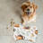 Espresso Shades - 1 Piece Bone Shape Feeding Mat