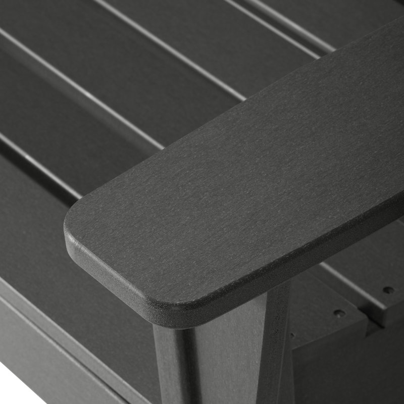 Banc en poly Adirondack 49 po, Gris