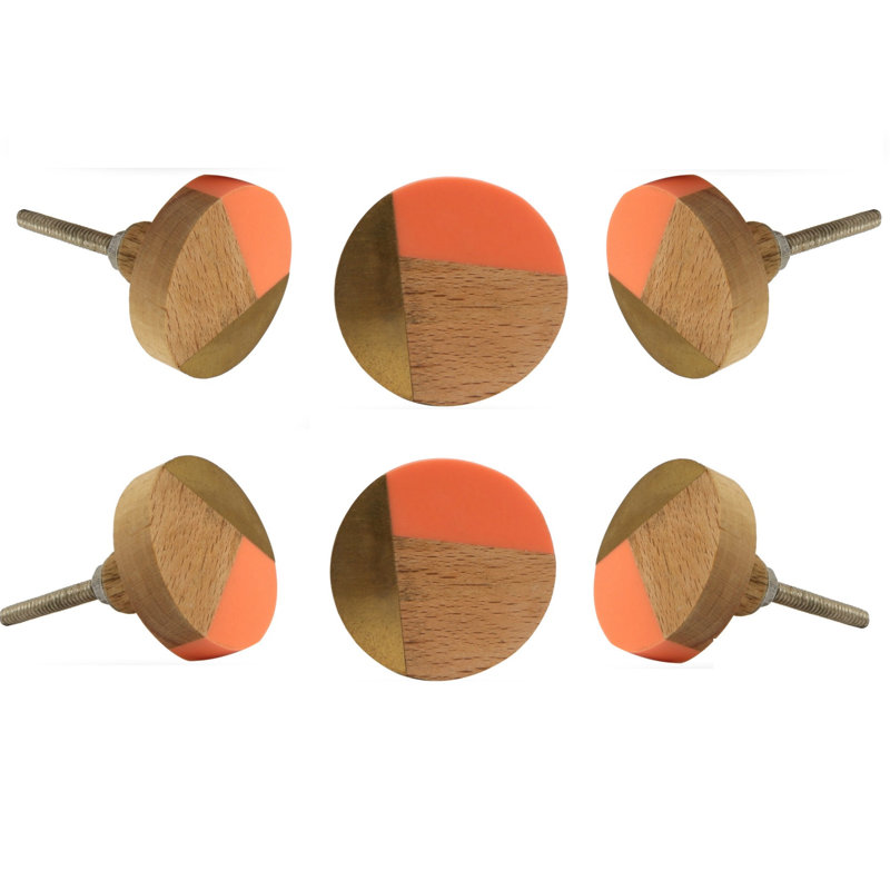 Paquet multiple de boutons de champignon de 1,6 po de diamètre Adington