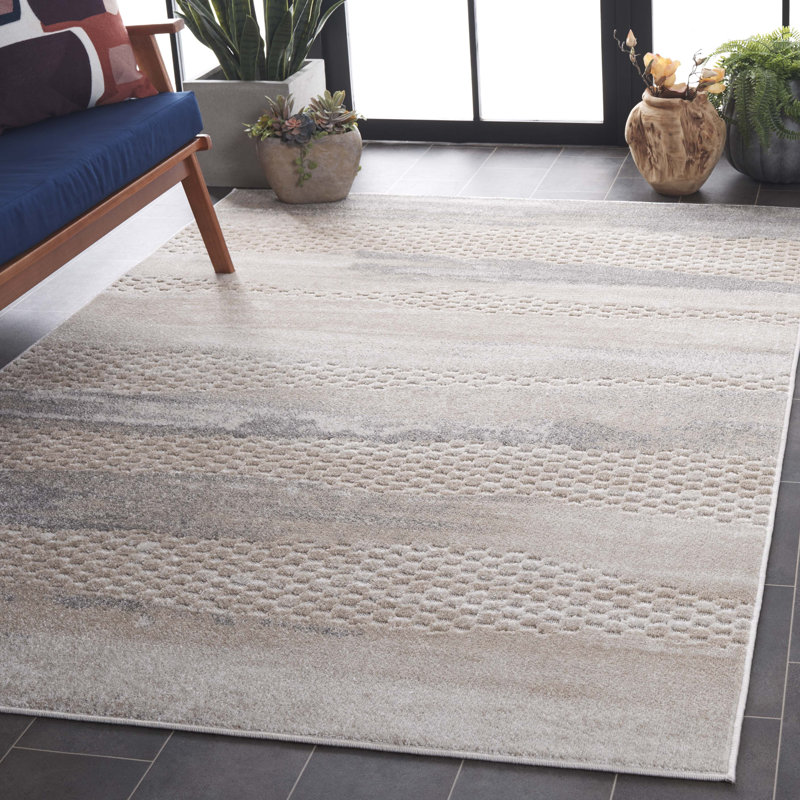 Keylen Performance Abstract Rug, Rectangle 5'2" x 7'6"