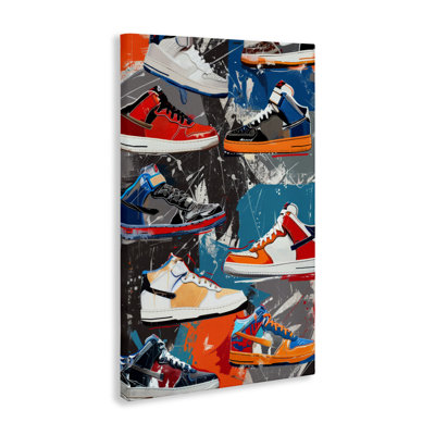 Stylish Urban Shoe Collection Canvas, design by Ray Powers