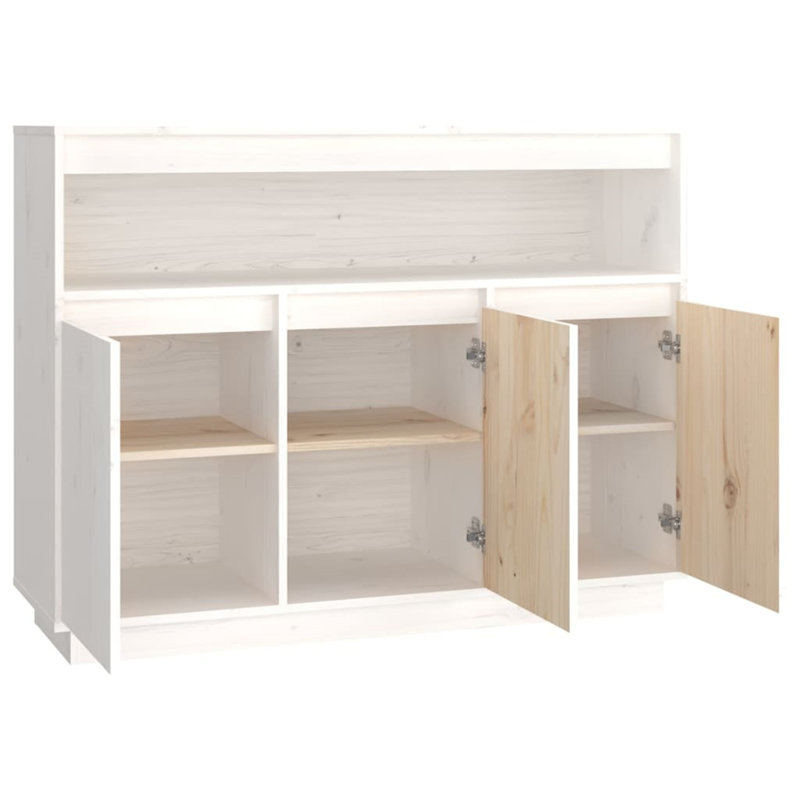 Masciarelli 104.5cm Solid Wood Sideboard, White