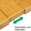 Rangement de tiroir pour ustensiles de cuisine et ustensiles de cuisine H 2 po x l 12,6 po x P 17,1 po