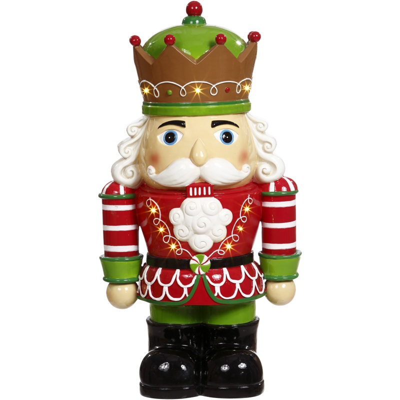 King Nutcracker With Lights - 18.5 Inches
