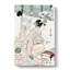Evening Rain & Wind by Chobunsai Eishi - Wrapped Canvas Painting-55304201