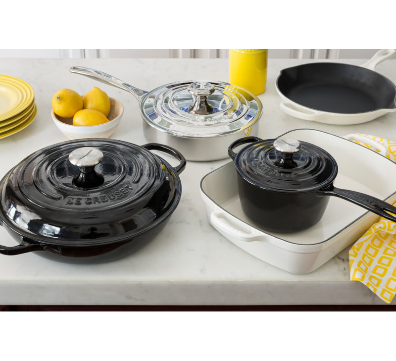 Stainless Steel Saute Pan with Lid, 3 qt.