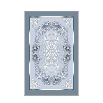 Antibacterial Hall Carpet, 31.5 x 59.1 inches | 100% Polyester, 0.4 in Pile Height, Non-Slip PVC Felt Dot Underside | Machine Washable, 3D Digital Printing | Durable & Stylish for Entryway, Living Room, or Bedroom