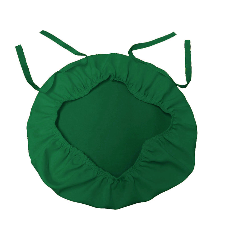 Outdoor 2'' Dining Chair Cushion Cover, Green Emerald