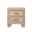 Table de chevet contemporaine 2 tiroirs