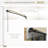 Engdash 97.25'' W x 59'' D Polyester Cover Retractable Patio Awning