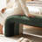 46.5"W Ombre Upholstered Boucle Waterfall Bench-163596482