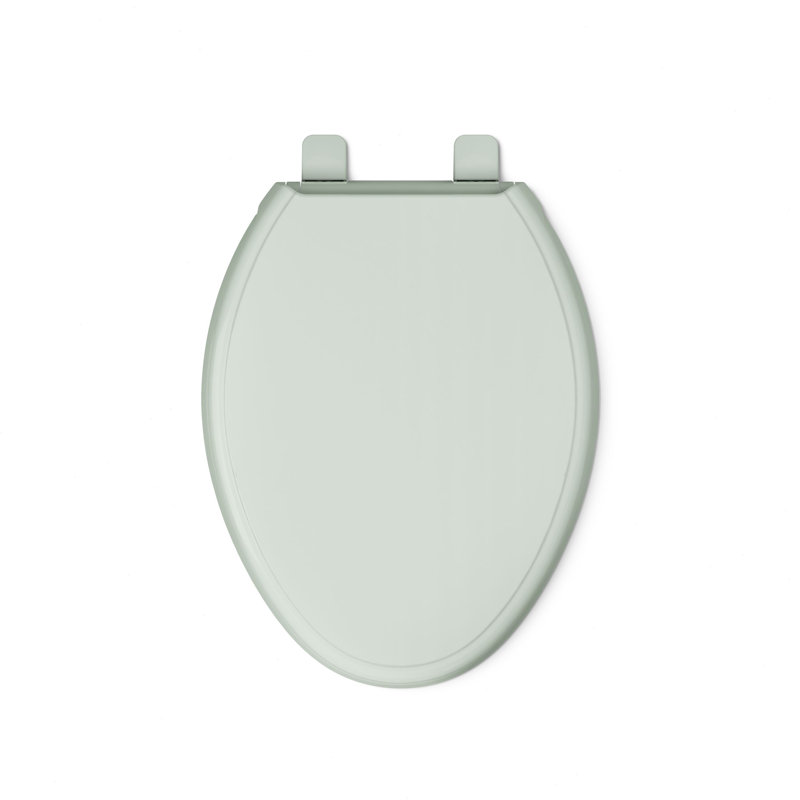 Glenbury Elongated Toilet Seat, Ready Latch, Aspen Green