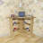 Corner Triangle Study Desk
