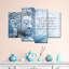 «Buddha What Matters Most», ensemble de 4 pièces sur toile-93060973