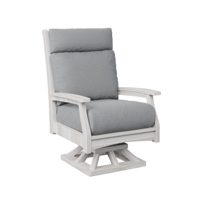 Chaise berçante pivotante à dossier haut Classic