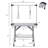 Pet Grooming Table (Silver Gray)