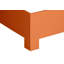 Base de lit plateforme 16 po-50445177-50445185