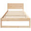 Bed Frame Solid Pine Wood 90 X 190 Cm Convertible-1860769304